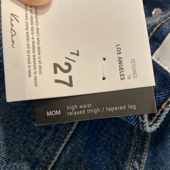 KANCAN High Waist Ripped Mom Jeans NWT - Picture 9 of 16